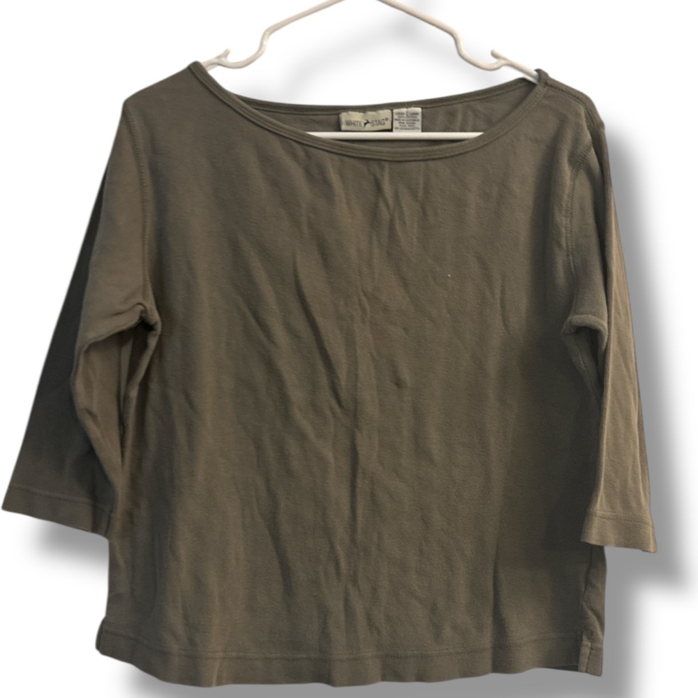 White Stag Moss Green Ladies Top